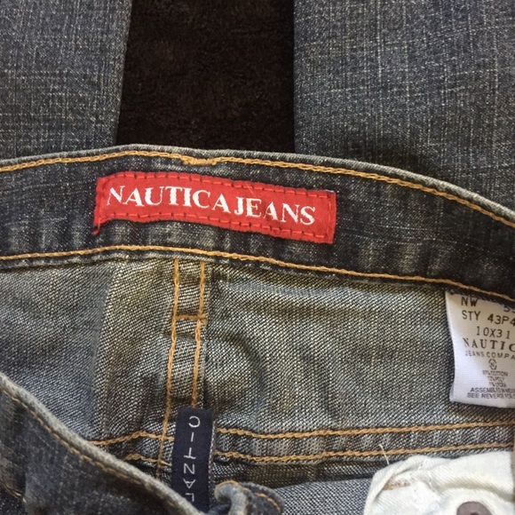 NAUTICA Atlantic Stretch Bootcut Jeans 10X31 - Picture 8 of 10